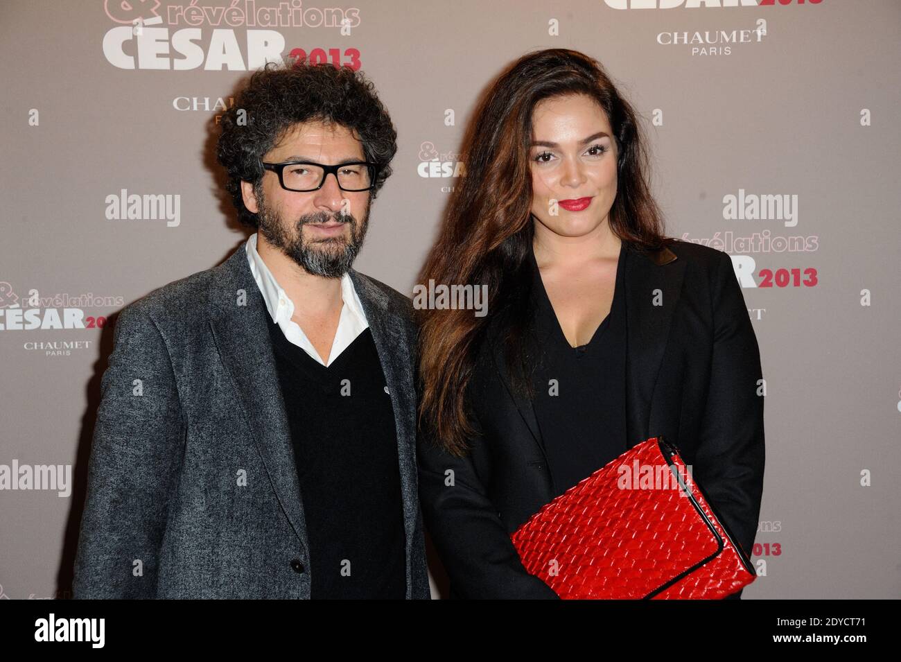 Lola Dewaere et Radu Mihaileanu assistant au dîner 'Cesar's Revelations 2013' à Paris, France, le 14 janvier 2013. Photo d'Alban Wyters/ABACAPRESS.COM Banque D'Images