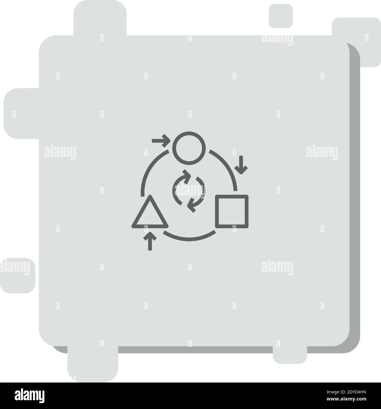 icône de vecteur d'adaptation illustration moderne de vecteur simple Illustration de Vecteur