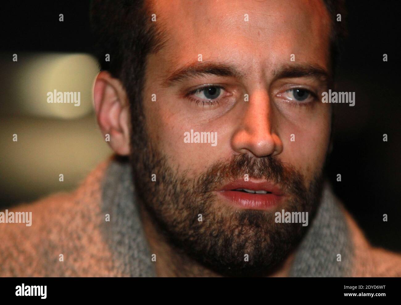 Dossier photo en date du 14 décembre 2011 à Lyon, en France, Benjamin Millepied, chorégraphe et ancien directeur du New York City Ballet, sera le nouveau directeur de la danse au Paris Opera Ballet, à compter de septembre 2014. Photo de Vincent Dargent/ABACAPRESS.COM Banque D'Images