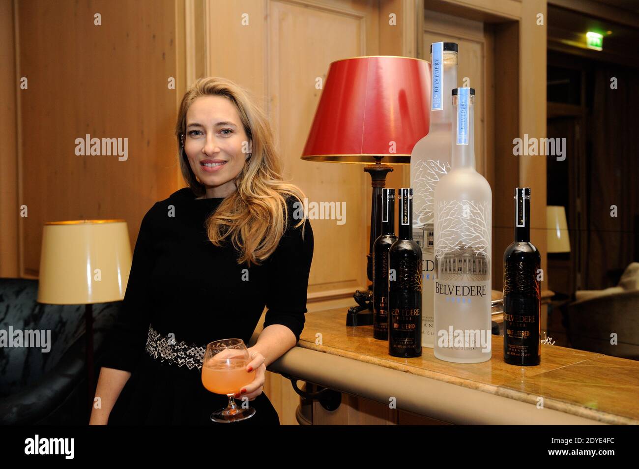 Alexandra Golovanoff a la soirée de progrès du cocktail d'Alexandra Golovanoff, 'le Golo', a l'Hôtel le Bristol, a Paris, France, le 25 fevrier 2013. Photo d'Alban Wyters/ABACAPRESS.COM Banque D'Images