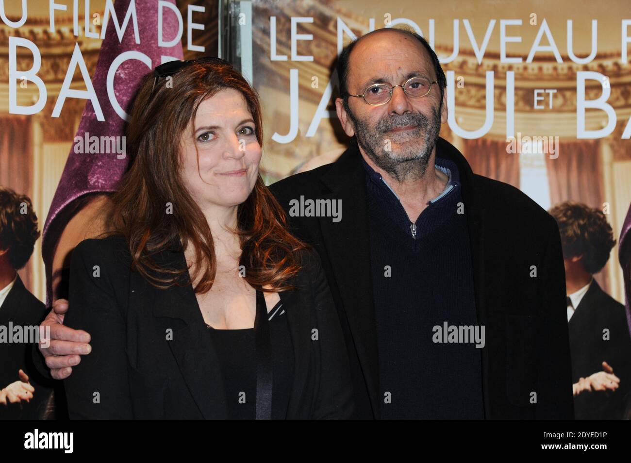 Jean-Pierre Bacri et Agnes Jaoui assistant à la première de 'au bout du  Conte' au théâtre Cine Cité les Halles de l'UGC, à Paris, France, le 4 mars  2013. Photo de Mireille