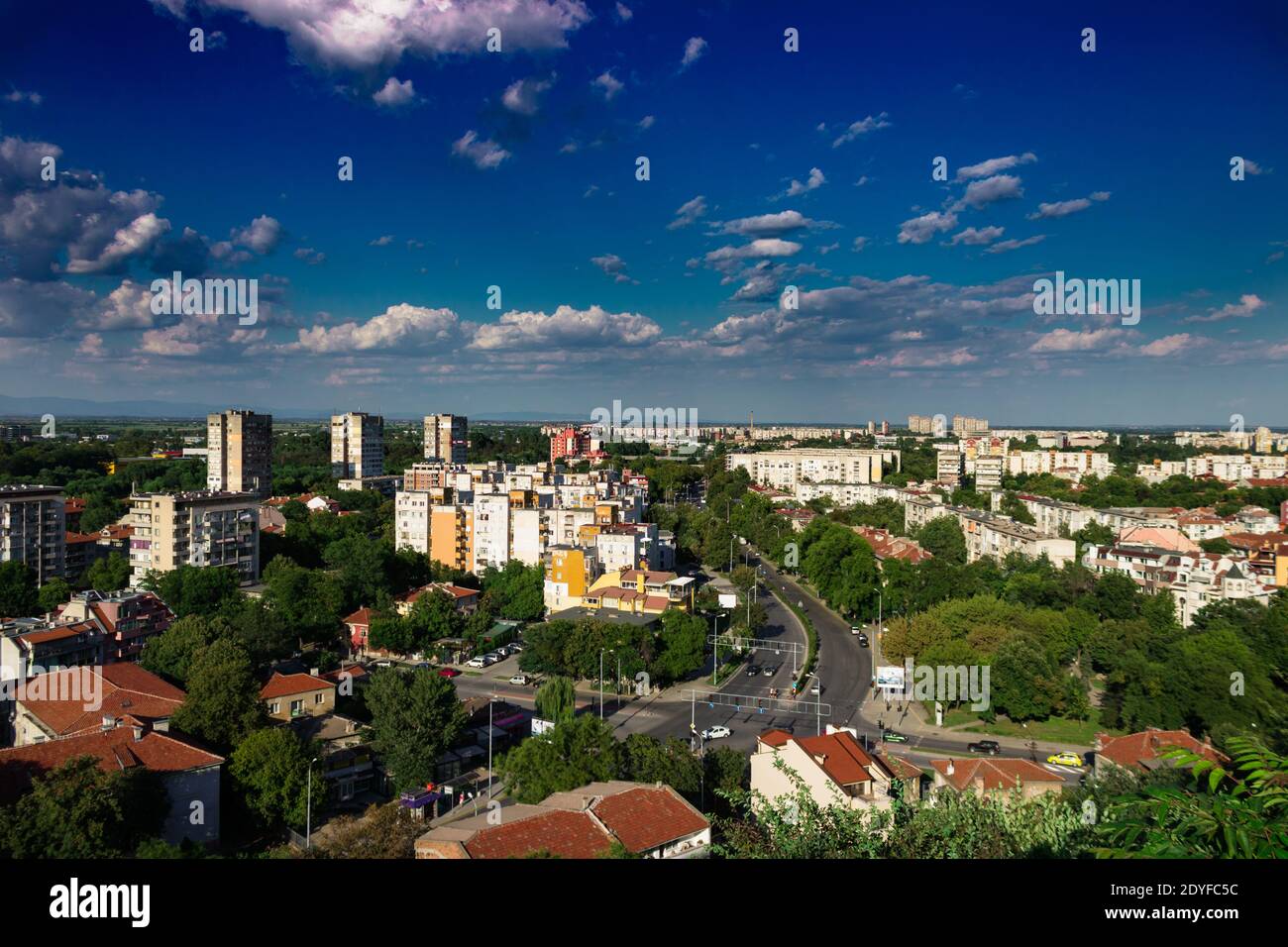 Le paysage bulgare Banque D'Images