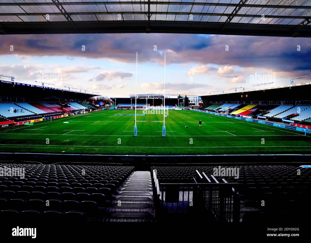 Twickenham Stoop, Londres, Royaume-Uni. 26 décembre 2020. French Premiership Rugby, Harlequins versus Bristol Bears; vue générale du stoop de Inside Credit: Action plus Sports/Alay Live News Banque D'Images