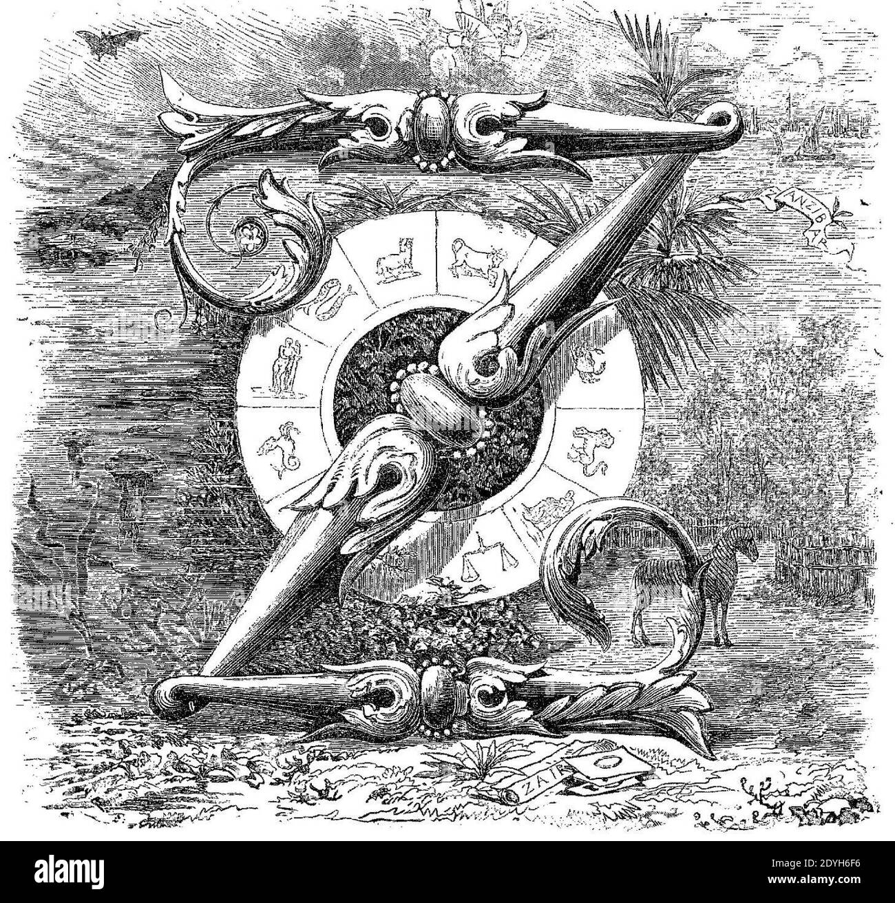 Larousse - Grand dictionnaire universel du XIXème siècle - Tomé 15, partie. 4-FrontZ2. Banque D'Images