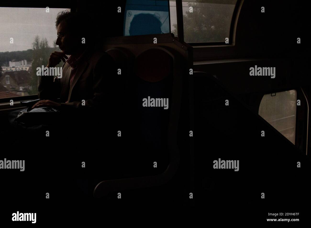 Lllustration de la vie quotidienne à Paris, France. Lllustration du quotidien à Paris en France. Banque D'Images