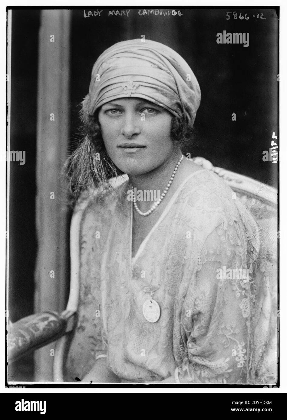 Lady Mary Cambridge Banque D'Images