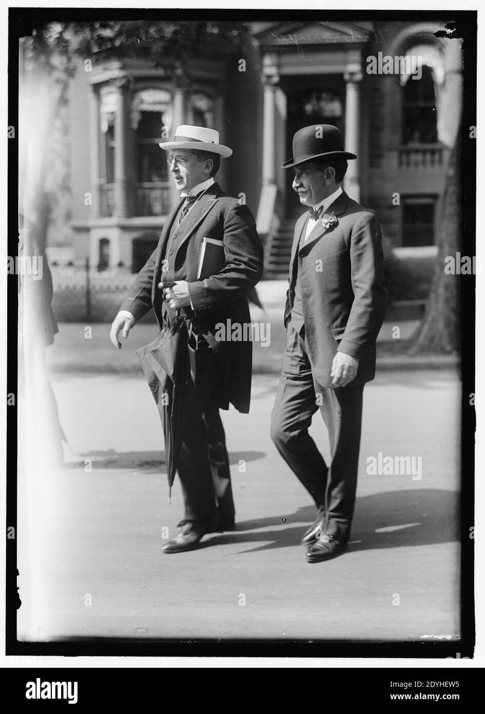 Laskey, John E. Procureur des États-Unis pour D.C., à gauche, avec Samuel Untermeyer (c.-à-d. Untermyer) Banque D'Images
