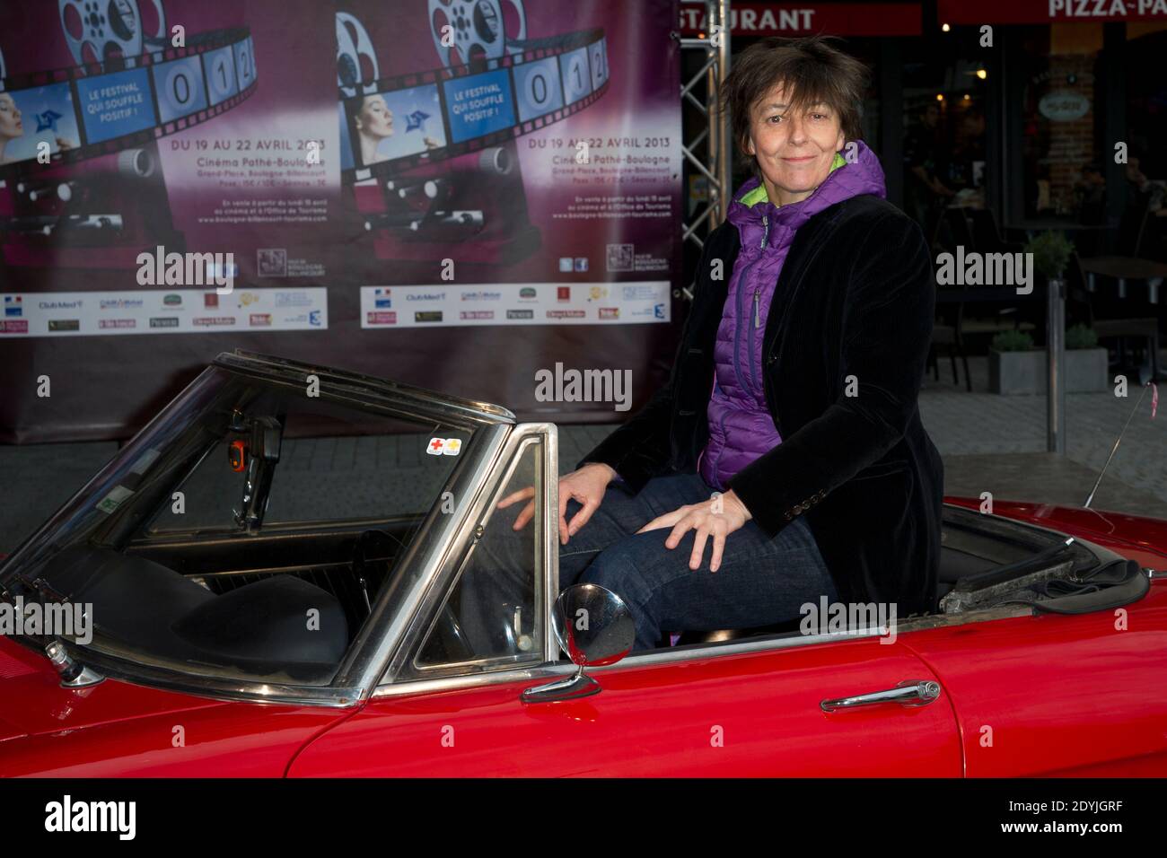 Françoise Charpiat lauréate du jury Award avec le film 'Cheba Louisa' à la cérémonie de clôture du 4ème Festival International du film de Boulogne au Théâtre de Patthe à Boulogne-Billancourt, près de Paris, France, le 22 avril 2013. Photo d'Aurore Marechal/ABACAPRESS.COM Banque D'Images