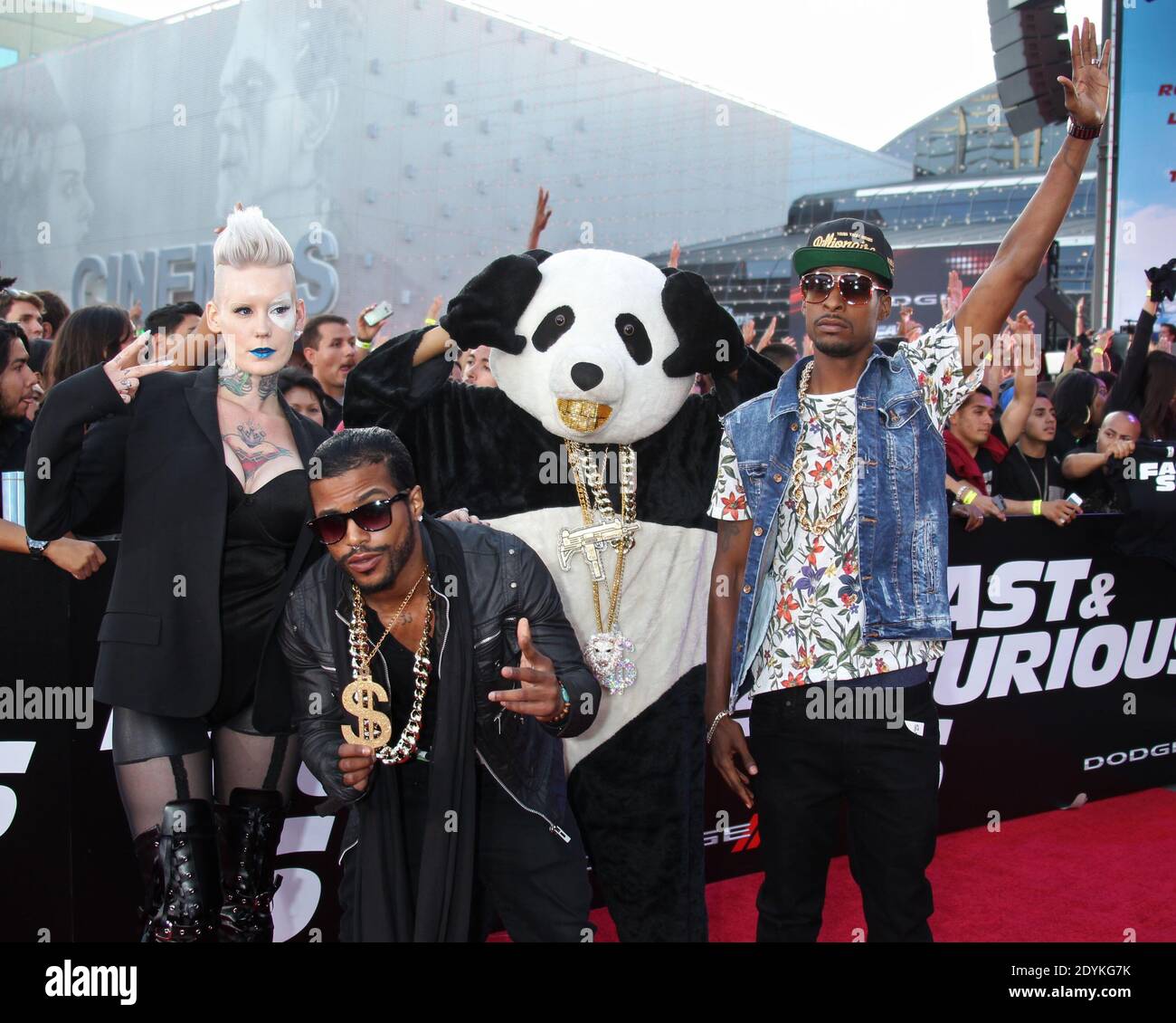 Live Panda, Universal Pictures film Premiere for Fast & Furious 6 au Gibson Amphitheater de Universal City, Los Angeles, CA, USA, 21 mai 2013 (en photo : Live Panda). Photo de Baxter/ABACAPRESS.COM Banque D'Images