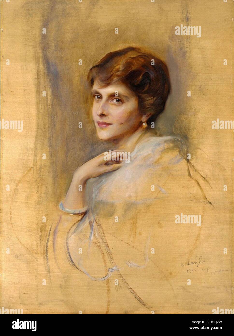 Laszlo - Princesse Andrew de Grèce. Banque D'Images