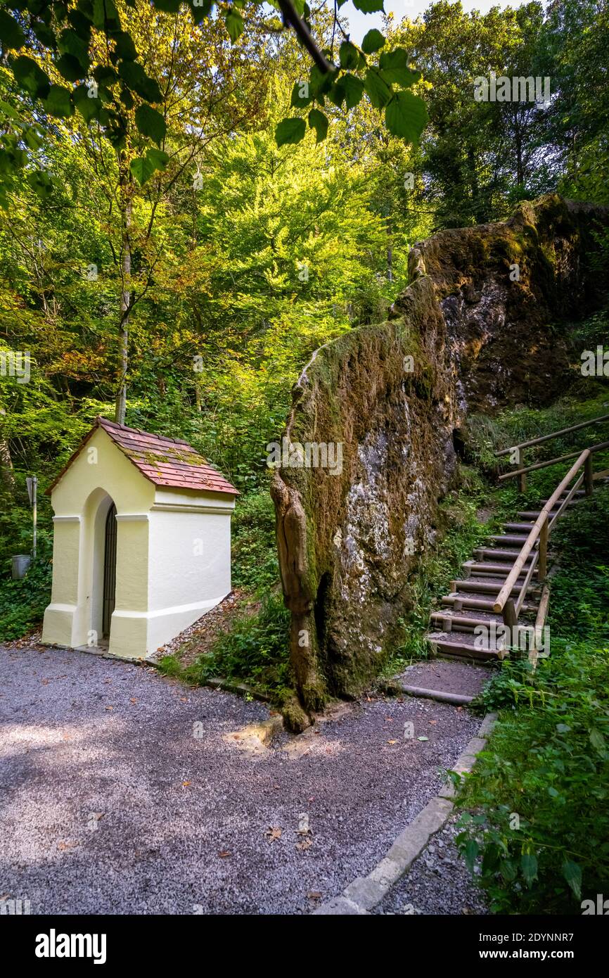 Groing Rock près de Landau en Bavière Allemagne Banque D'Images