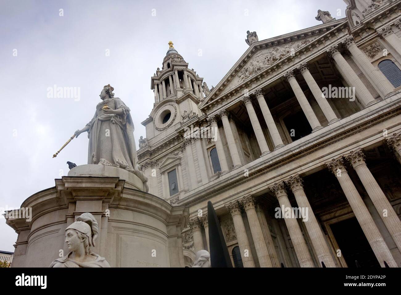 La Cathédrale St Paul, Londres, Angleterre, Royaume-Uni. Banque D'Images