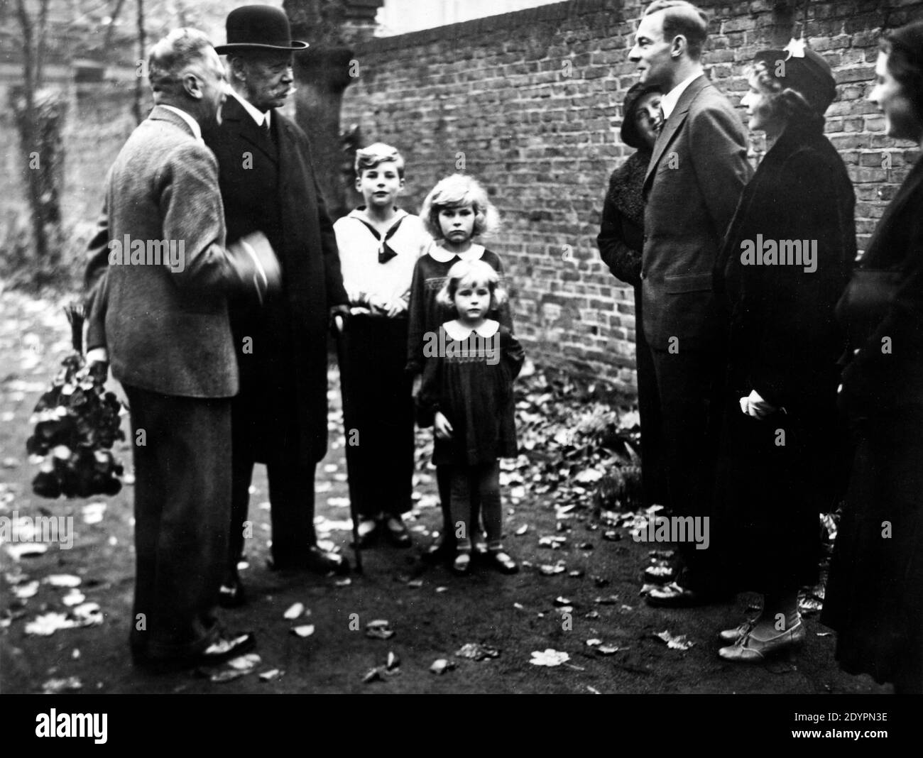 Paul von Hindenburg avec Franz von Papen, vers 1932, Gemany Banque D'Images