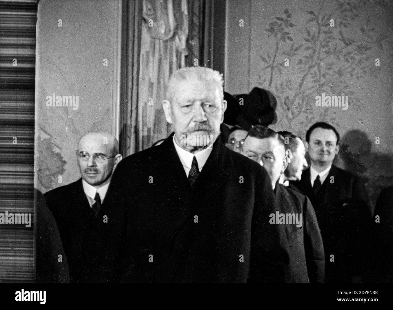 Paul von Hindenburg, vers 1933, Allemagne Banque D'Images
