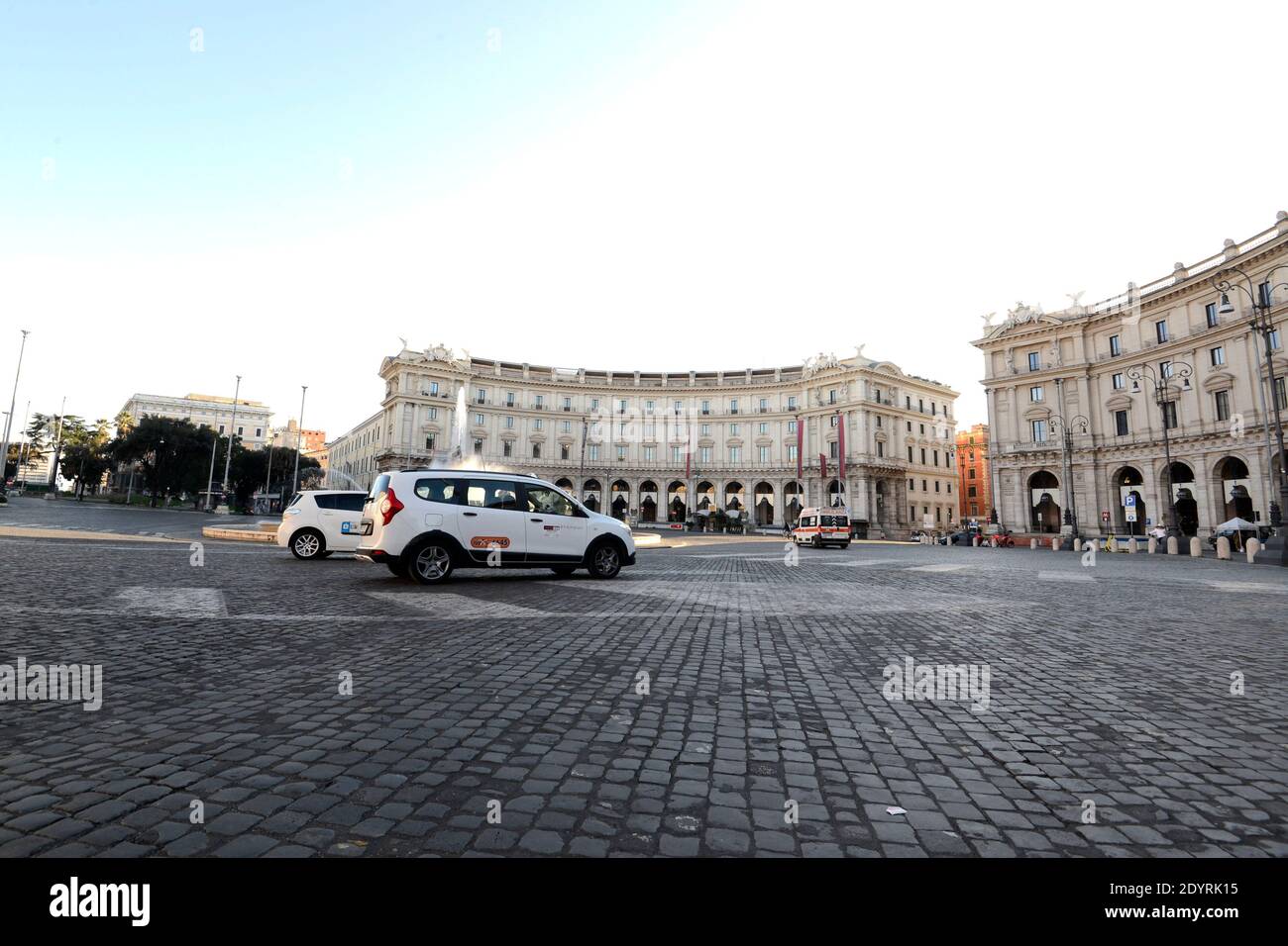 Roma, 27 diciembre 2020, ultimo giorno di zona rossa Banque D'Images