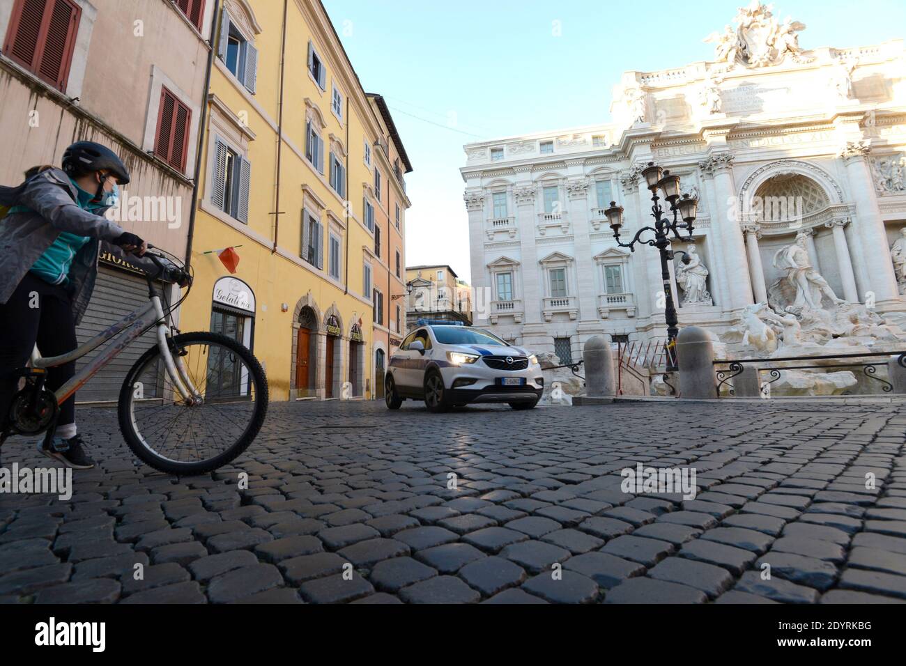 Roma, 27 diciembre 2020, ultimo giorno di zona rossa Banque D'Images