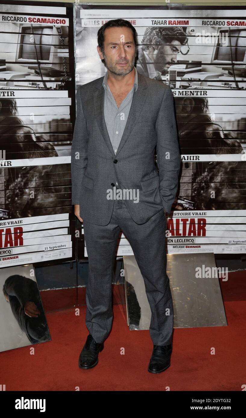 Gilles Lellouche assistant à la première de 'Gibraltar' qui s'est tenue à l'UGC les Halles à Paris, France, le 09 septembre 2013. Photo de Jerome Domine/ABACAPRESS.COM Banque D'Images