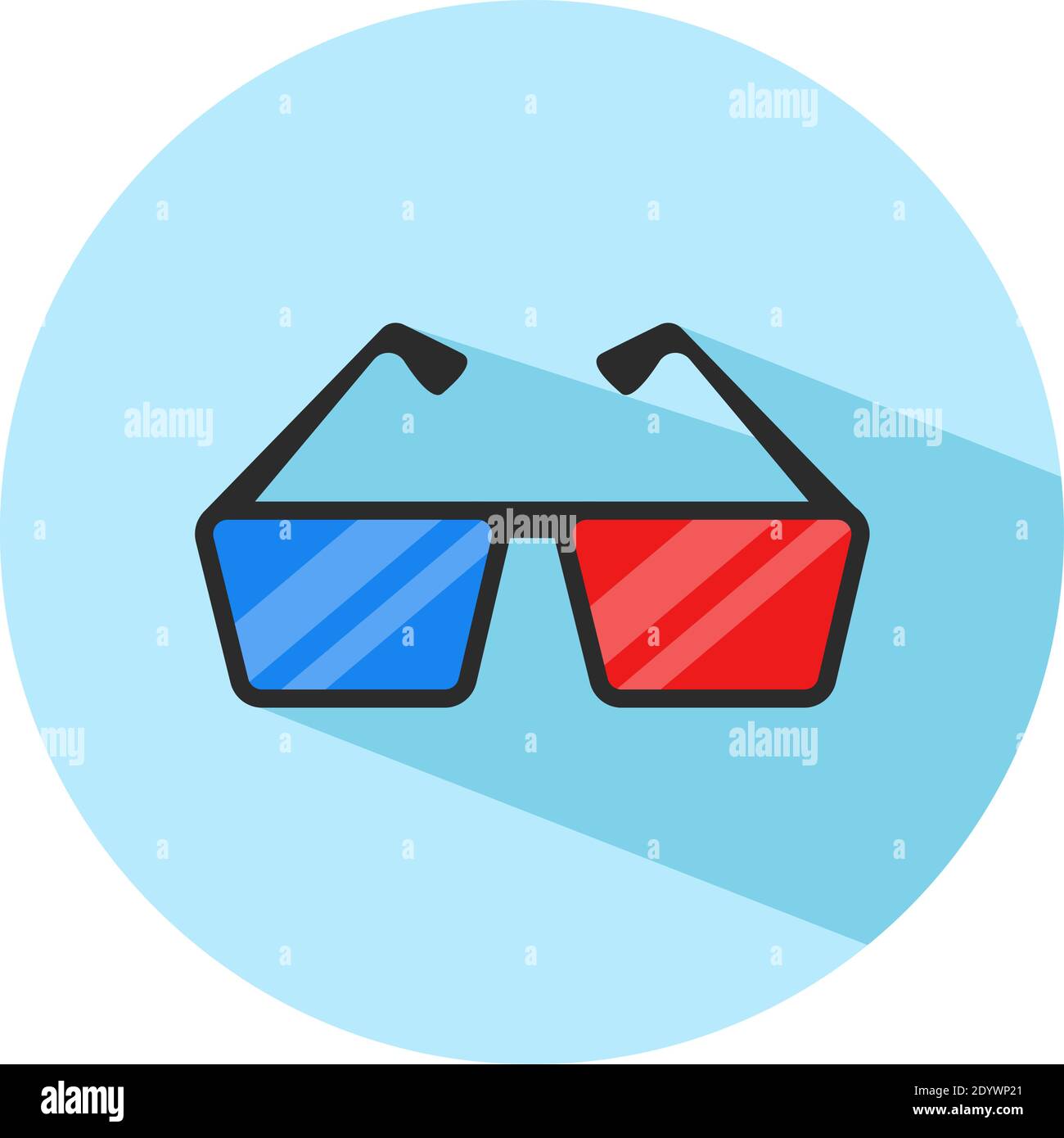 Lunettes de cinéma, illustration, vecteur sur fond blanc. Illustration de Vecteur Lunettes de cinéma, illustration, vecteur sur fond blanc. Illustration de Vecteur