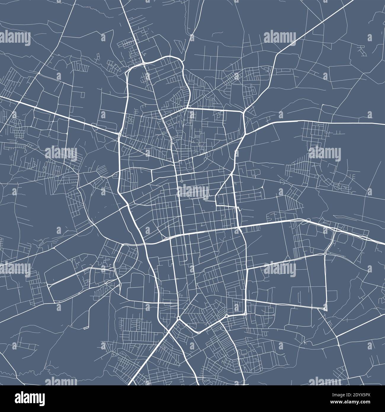Affiche du plan de la ville de Lodz. Carte de la rue Lodz affiche de carte. Illustration du vecteur de carte Lodz. Illustration de Vecteur