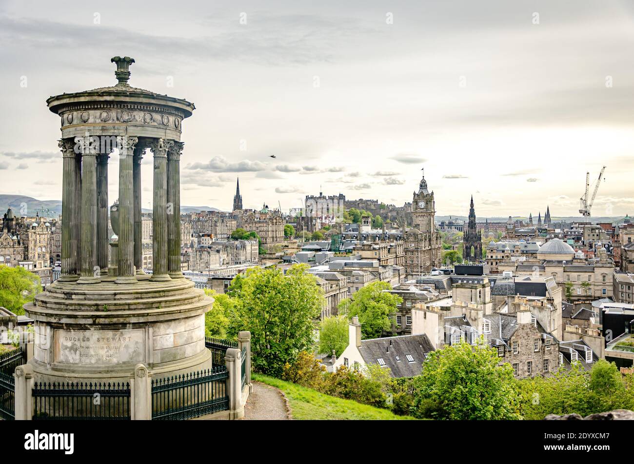 Carlton Hill, Édimbourg Banque D'Images