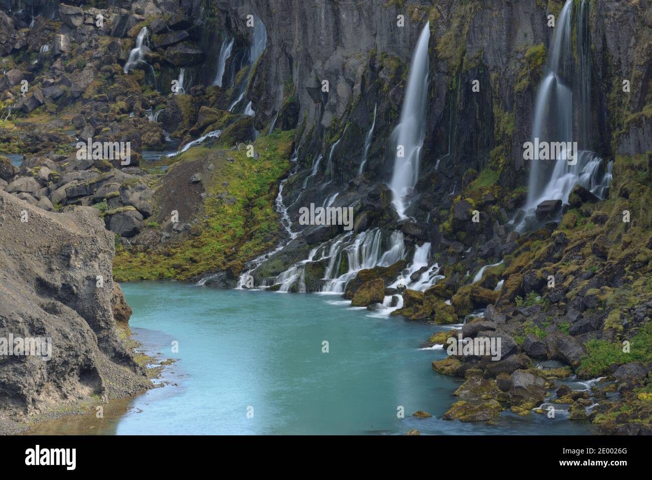 Sigöldugljufur, Landmannalaugar, Fritland ad Fjallabaki, Islande Banque D'Images