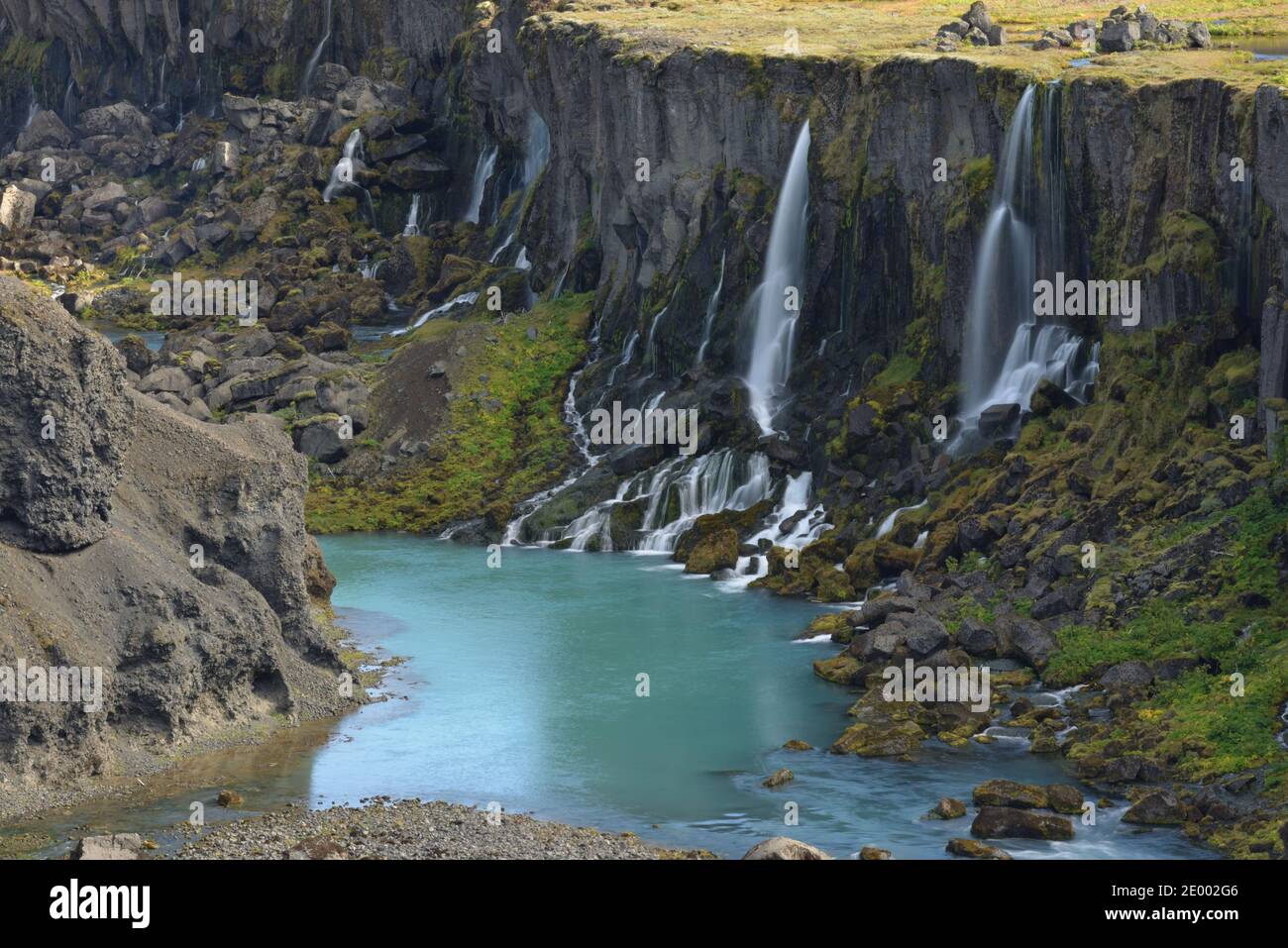 Sigöldugljufur, Landmannalaugar, Fritland ad Fjallabaki, Islande Banque D'Images