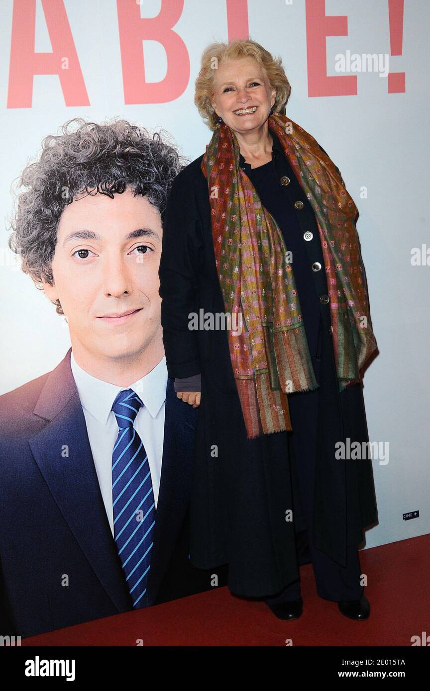 Marie-Christine Barrault participe à la première de 'les Garcons et Guillaume, A Table!' Tenue au théâtre de l'Opéra de Gaumont, à Paris, en France, le 18 novembre 2013. Photo d'Aurore Marechal/ABACAPRESS.COM Banque D'Images