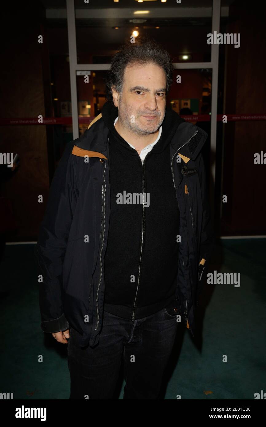 Raphaël Mezrahi participe à la fête de la culture contre la haine au Théâtre du rond-point, à Paris, France, le 2 décembre 2013. Photo Jerome Domine/ABACAPRESS.COM Banque D'Images