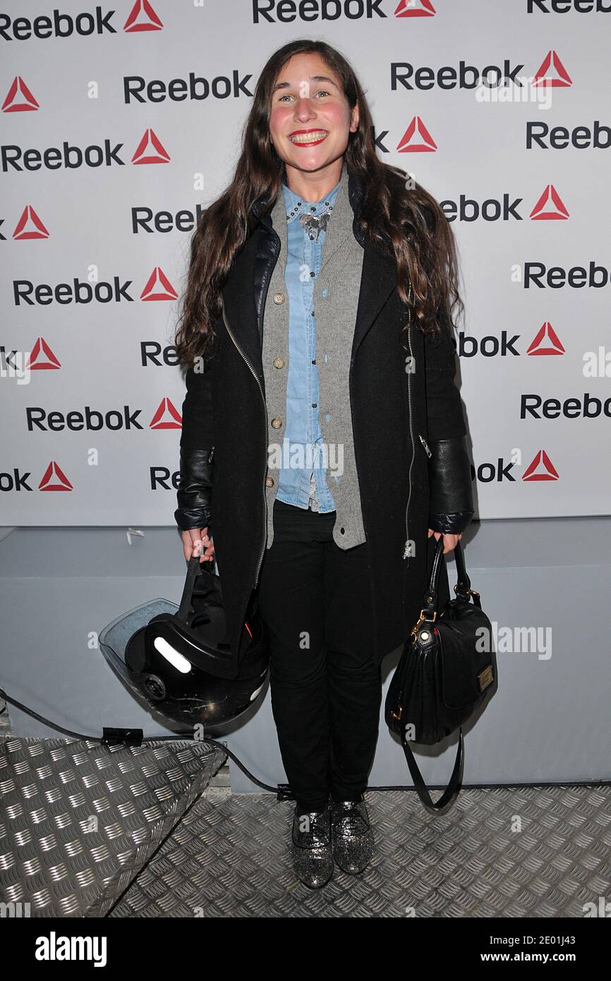 Josephine Drai participe à l'événement d'ouverture du magasin Reebok  concept à l'avenue de l'Opéra à Paris, France, le 4 décembre 2013. Photo de  Thierry Plessis/ABACAPRESS.COM Photo Stock - Alamy