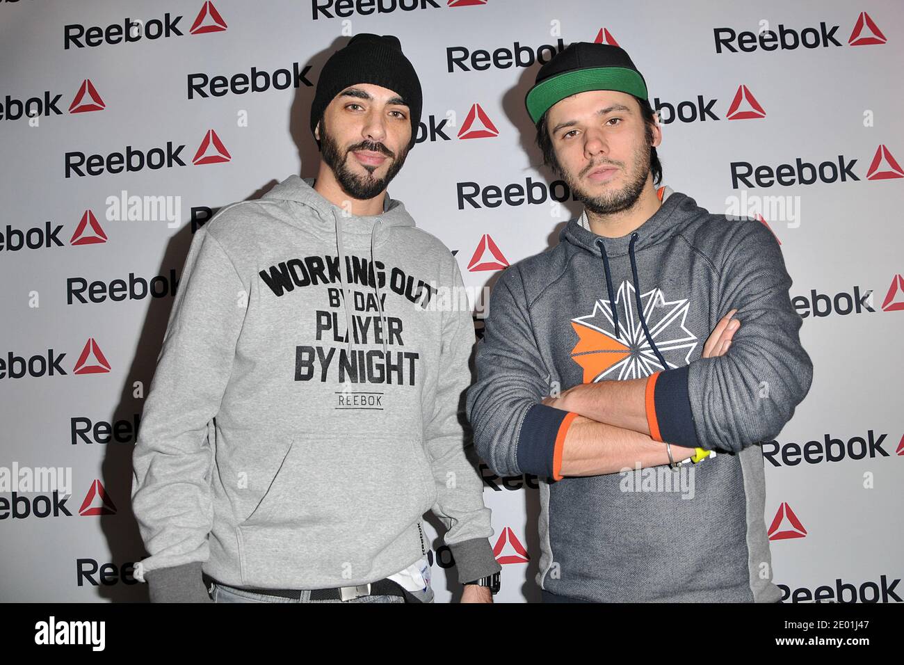 Orelsan participant à l'événement d'ouverture du magasin Reebok concept à  l'avenue de l'Opéra à Paris, France, le 4 décembre 2013. Photo de Thierry  Plessis/ABACAPRESS.COM Photo Stock - Alamy