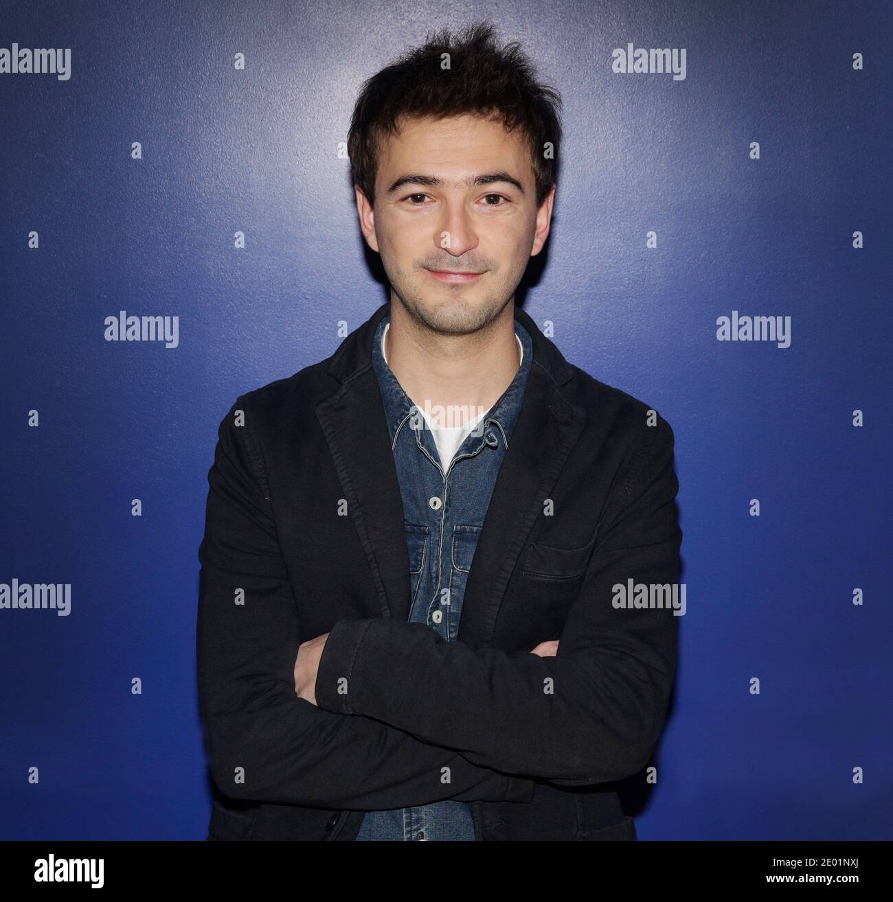 Exclusif - Renan Luce pose à l'occasion du 50ème anniversaire de France Inter qui s'est tenu à 'Gaite lyrique' à Paris, France, le 08 décembre 2013. Photo de Jerome Domine/ABACAPRESS.COM Banque D'Images