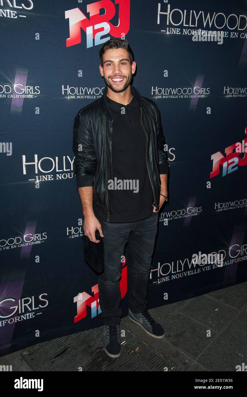 Kevin Miranda (alias Kevin) participant à la Photocall and Party pour le N12 RJ 'Hollywood Girls 3', émission télévisée de télé-réalité, qui s'est tenue au Club Madame à Paris, en France, le 12 décembre 2013. Photo de Nicolas Genin/ABACAPRESS.COM Banque D'Images