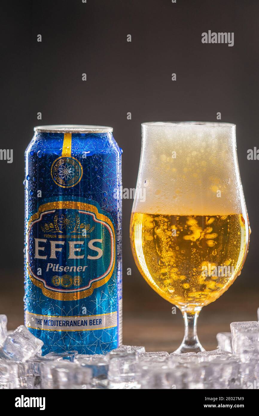 L'EFES est le premier vendeur en Turquie Banque D'Images