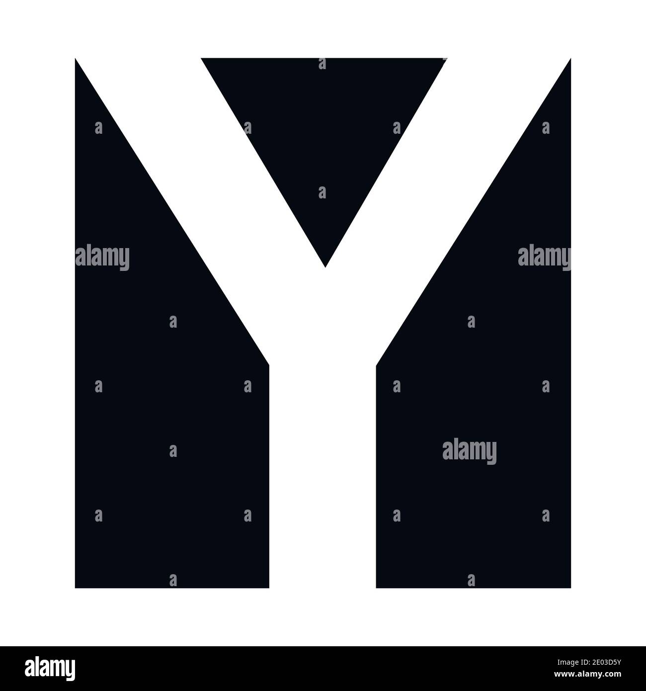 Simple élégant logo lettre y Vector Premium logo lettre y graphique symbole alphabétique entreprise identité d'entreprise Illustration de Vecteur