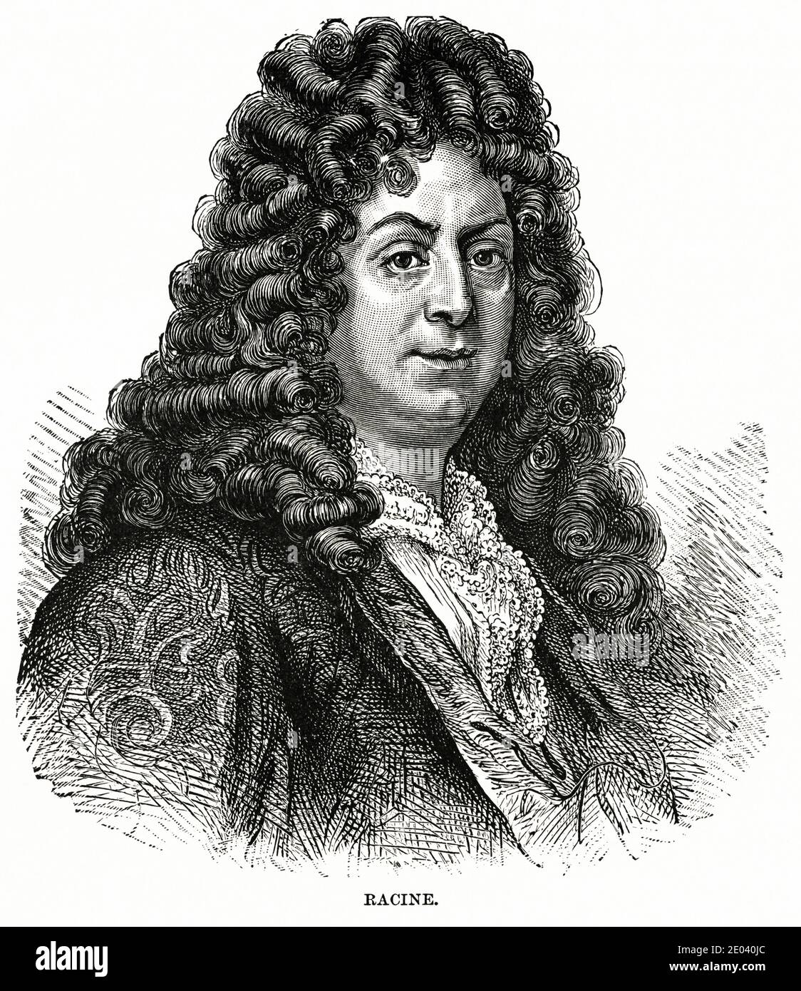 (Jean) racine, Illustration, Histoire du monde de Ridpath, Volume III, par John Clark Ridpath, LL. D., Merrill & Baker Publishers, New York, 1897 Banque D'Images