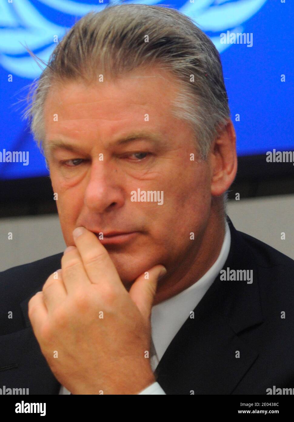 Manhattan, États-Unis d'Amérique. 22 Sep, 2015. NEW YORK, NY - 21 SEPTEMBRE : Alec Baldwin et Hilaria Baldwin participer à l'annonce de la 2015 les lauréats du Prix de l'Équateur à l'Organisation des Nations Unies le 21 septembre 2015 à New York. People : Alec Baldwin, Hilaria Baldwin Credit : tempêtes Media Group/Alamy Live News Banque D'Images