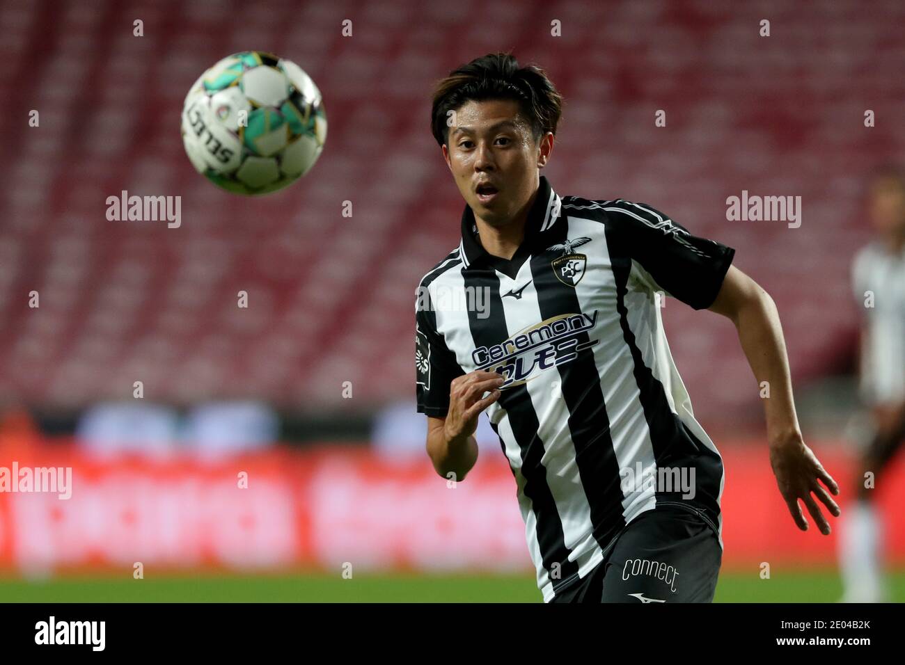 Lisbonne, Portugal. 29 décembre 2020. Koki Anzai de Portimonense SC en action pendant le match de football de la Ligue portugaise entre SL Benfica et Portimonense SC au stade Luz à Lisbonne, Portugal, le 29 décembre 2020. Crédit : Pedro Fiuza/ZUMA Wire/Alay Live News Banque D'Images