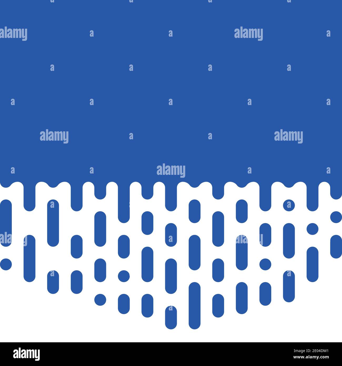 Résumé fond bleu lignes de raindrops arrondies, fond de vecteur bleu pour les annonces Illustration de Vecteur