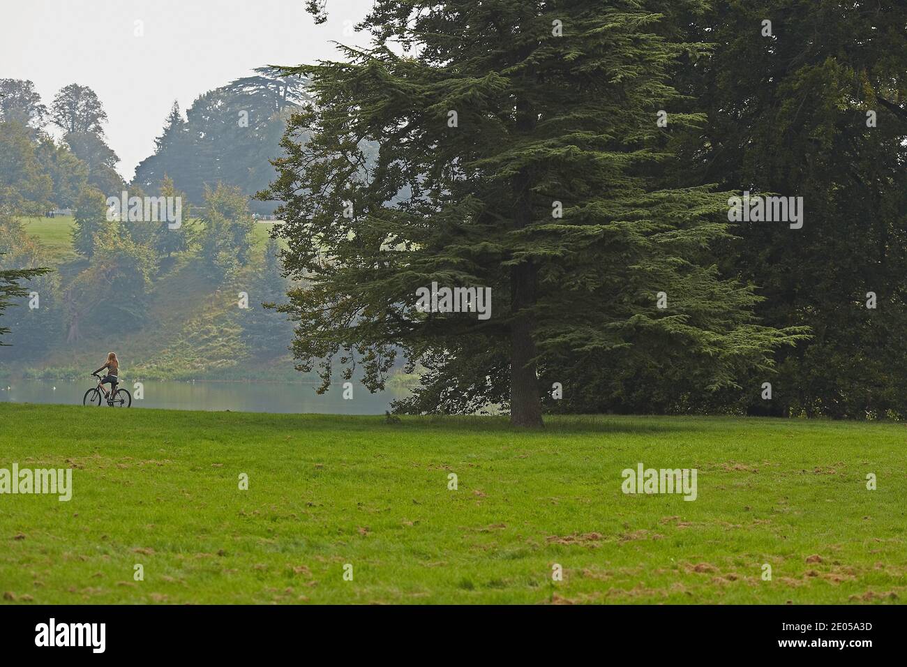 Blenheim Palace Gardens, Woodstock, Oxfordshire, Royaume-Uni Banque D'Images