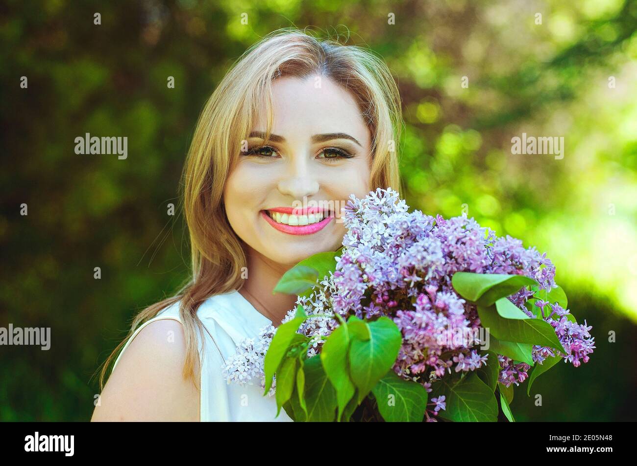 Portrait de printemps Banque de photographies et d’images à haute