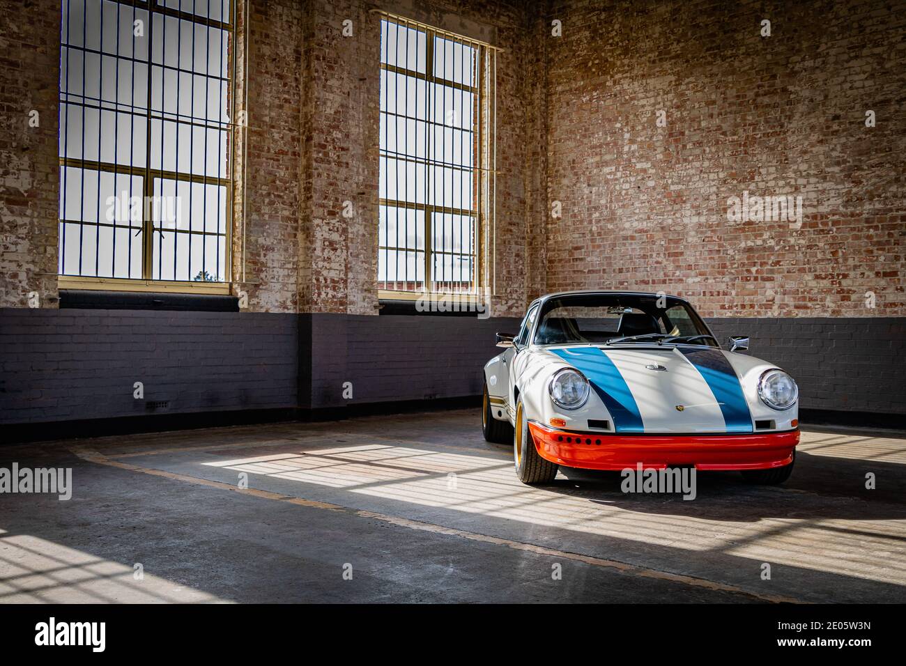 Porsche 911 Hot Rod par Magnus Walker à Bicester Heritage Banque D'Images