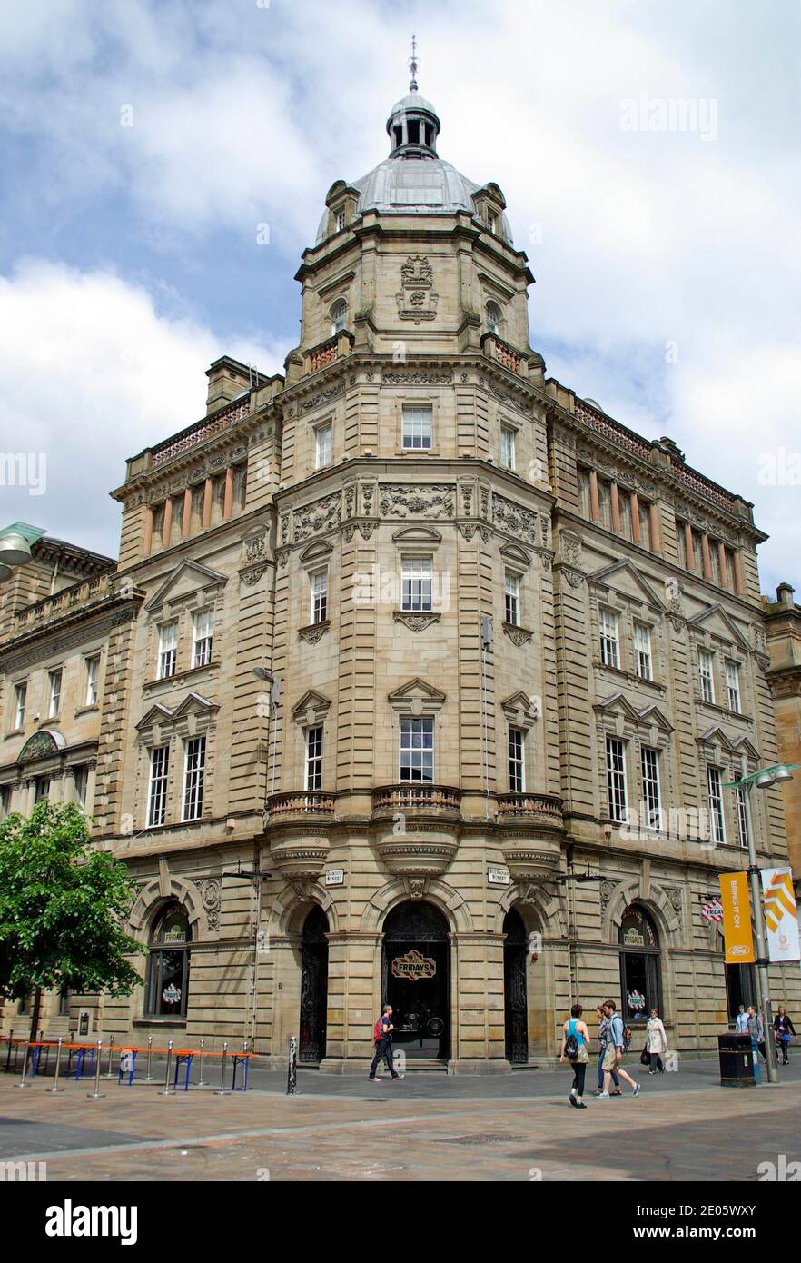 TGI Fridays, bâtiment Glasgow Banque D'Images