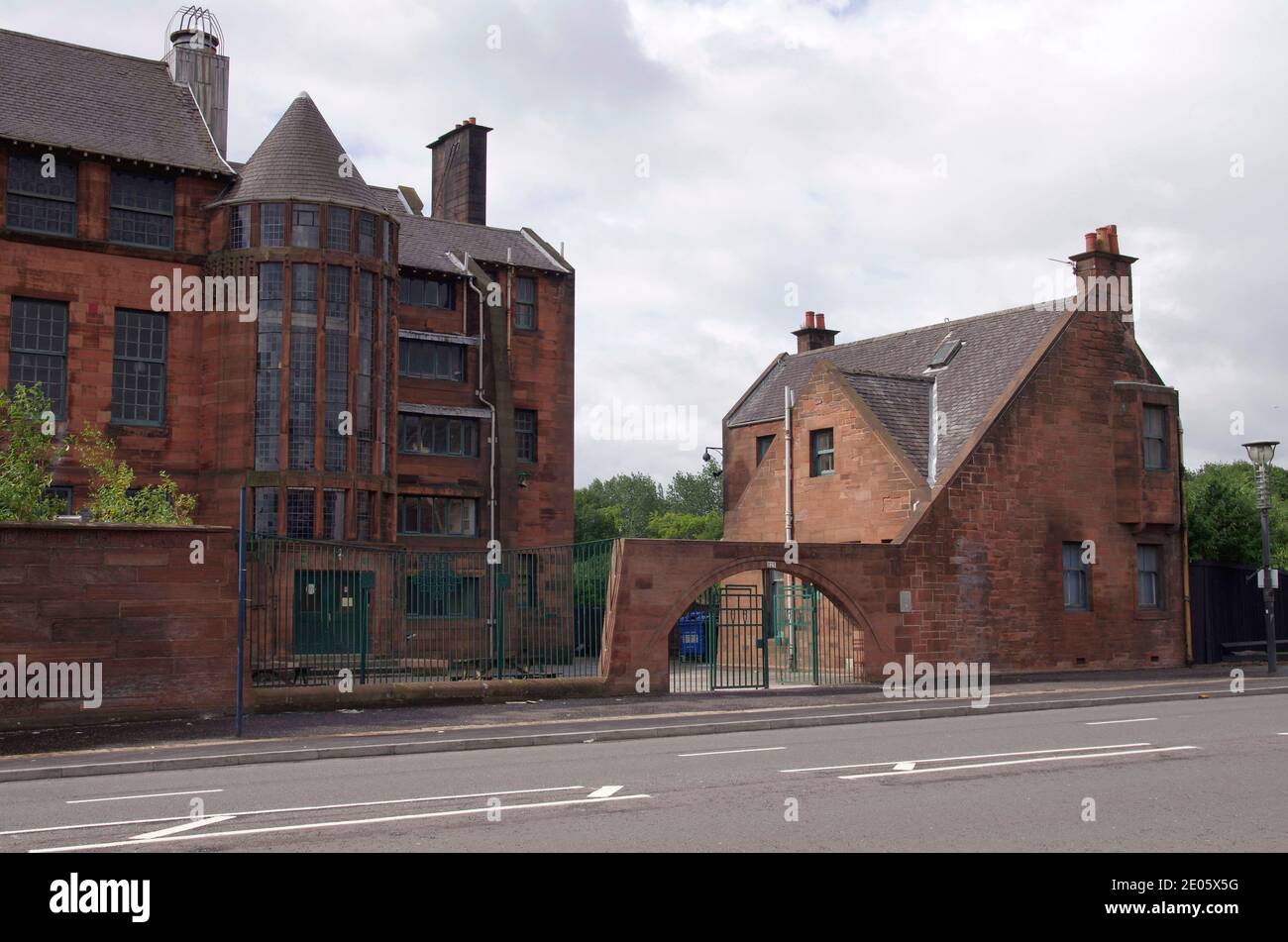 Scotland Street School CareTakers Lodge Banque D'Images