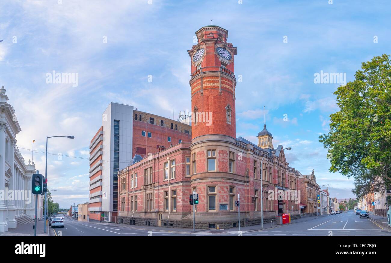 Immeuble de bureaux de poste de Launceston en tasmanie, en Australie Banque D'Images