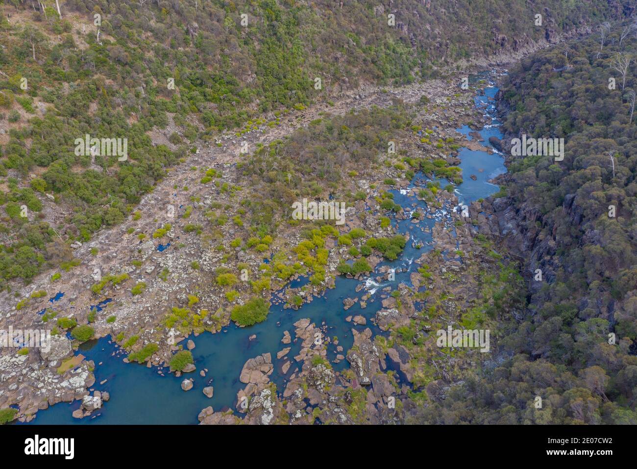 Réserve de Cataract gorge à Launceston en Tasmanie, en Australie Banque D'Images