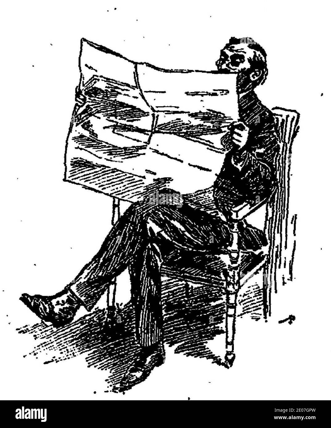 LeBlanc - Arsène Lupin contre herlock Sholmès (la Dame blonde suivi de la Lampe juive), paru dans Je sais tout, 1906-1907 (page 31 crop). Banque D'Images