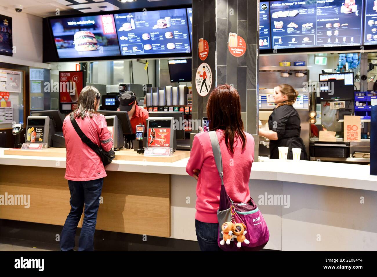 McDonald's Cairns Australie Banque D'Images