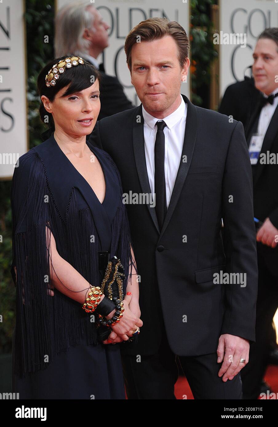 Ewan McGregor et sa femme Eve arrivent pour la 69e cérémonie annuelle des Golden Globe Awards, qui s'est tenue à l'hôtel Beverly Hilton de Los Angeles, CA, Etats-Unis, le 15 janvier 2012. Photo de Lionel Hahn/ABACAPRESS.COM Banque D'Images