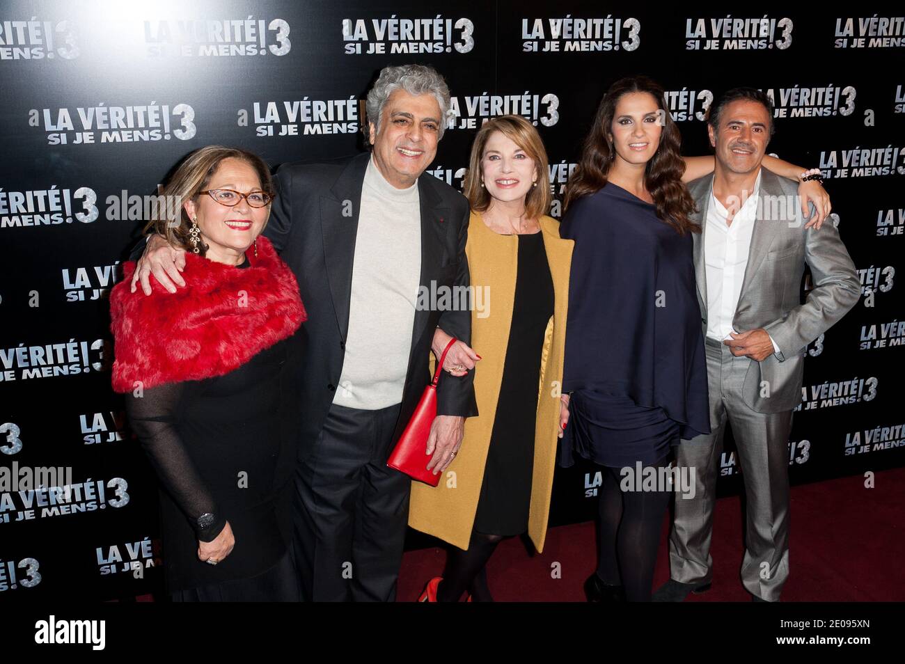 (G-D) Gladys Cohen, Enrico Macias, Nicole Calfan, Elisa Tovati et Jose