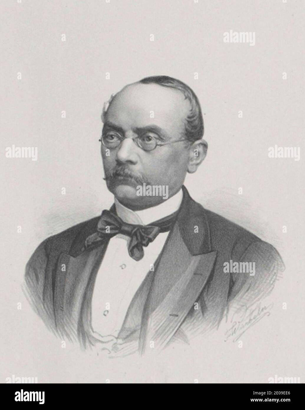Leopold Hasner von Artha (1818-1891). Banque D'Images